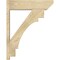 Ekena Millwork Merced Slat Rough Sawn Outlooker, Douglas Fir, 8"W x 30"D x 38"H OUT08X30X38MRC06RDF - alternate 3